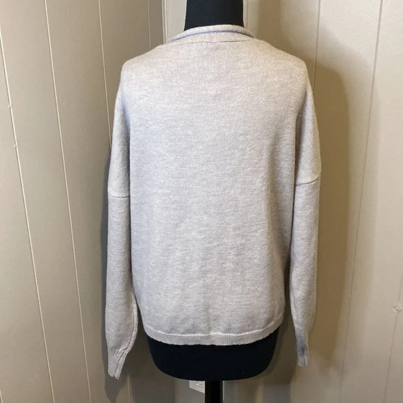 NWT Made with Love Women’s Large Knit Cardigan Drawstring Tie - Picture 4 of 6